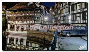 Postcard Modern STRASBOURG restaurant Petite France House tanners Gerwerstub