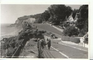 Isle of Wight Postcard - Keats Green & Shanklin Head - Real Photograph - TZ11565