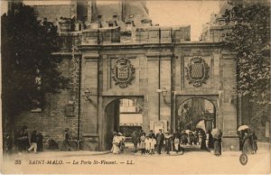 CPA Saint Malo Porte Saint Vincent (1235621)