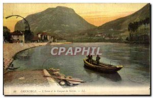 Old Postcard Grenoble Isere L and helmet Neron