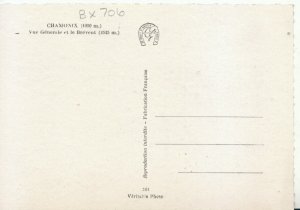 France Postcard - Chamonix - Vue Generale Et Le Brevent - Ref TZ5075
