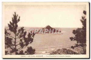 Postcard The Old Val Andre The Verdelet has high Maree