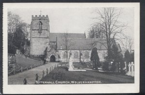 Staffordshire Postcard - Tettenhall Church, Wolverhampton   RS11068