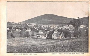 Utsayantha Mountain in Distance Stamford, New York  