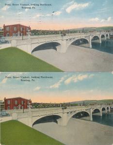 Penn Street Viaduct Looking Northeast or Northwest? - Reading PA, Pennsylvania