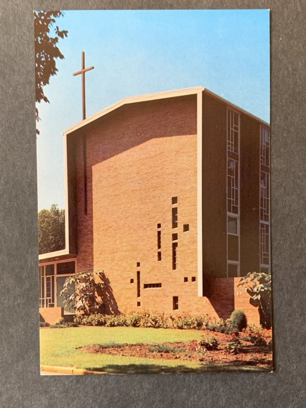 Immanuel Lutheran Church Lawrence KS Chrome Postcard H1272081413