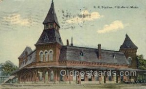 RR Station, Pittsfield, MA, Massachusetts, USA Train Railroad Station Depot 1...