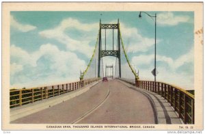 International Bridge ,  Ontario , Canada , 30-40s