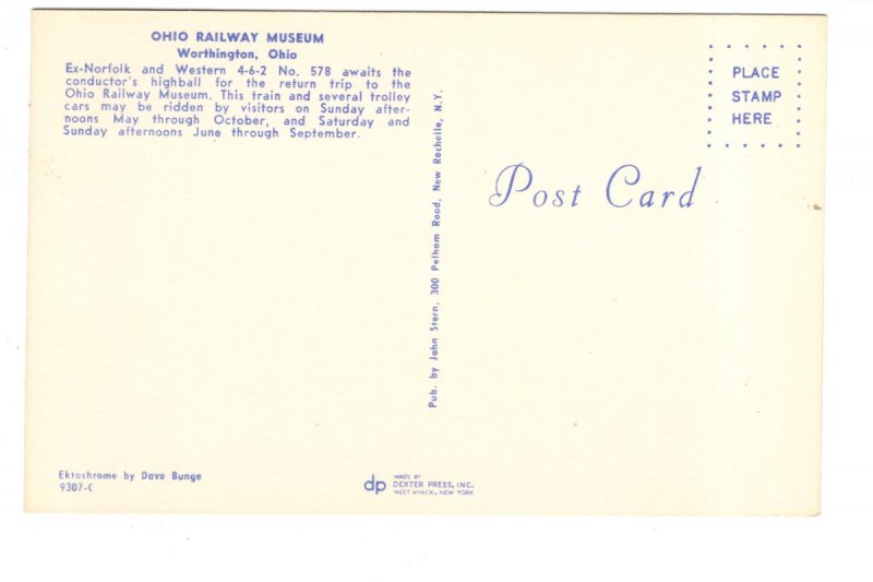 Train, Railway Museum, Worthington, Ohio