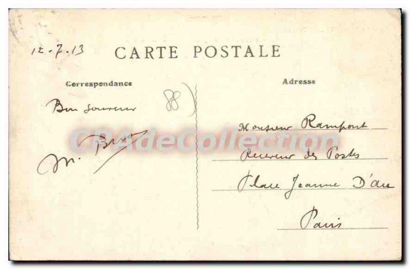 Old Postcard The Illustrated Vosges Gerardmer Vue Generale