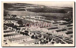 Old Postcard Vue Generale Army Camp of Sissonne