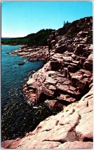 VINTAGE POSTCARD HIGH RUGGED ROCKY CLIFFS OF THE MARITIME PROVINCES OF CANADA