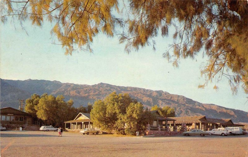 STOVE PIPE WELLS VILLAGE Death Valley CA Desert Roadside c1960s Vintage Postcard