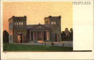 Paul Kley Propylaea Propylaen Architecture Germany c1910 Postcard