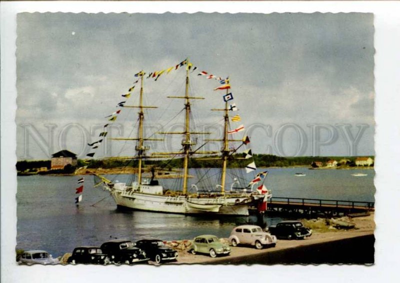 401940 SWEDEN Karlskrona ship Jarramas Old Ultra postcard