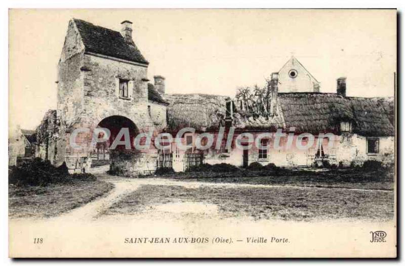 Postcard Old Saint Jean Aux Bois