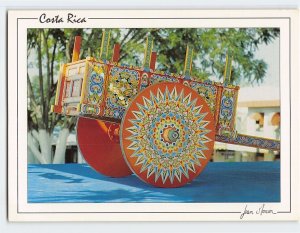 Postcard Ox-Cart, Costa Rica