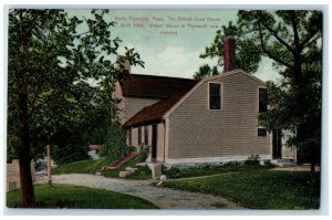 c1910 The William Crow House Oldest House in Plymouth Massachusetts MA Postcard 