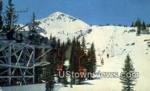 Big Cottonwood Canyon Ski Lift - Brighton, Utah