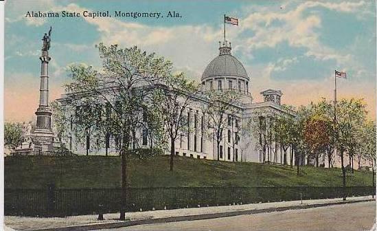 Alabama Montgomery Alabama State Capitol