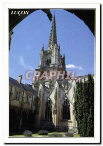 Vendee Lucon Modern Postcard the Notre Dame Cathedral of the Episcopal seat c...