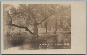 ROCHESTER N.H. INTERVALE ANTIQUE REAL PHOTO POSTCARD RPPC