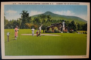 Vintage Postcard 1930-1945 High Hampton Resort, Cashiers, North Caroliina (NC)