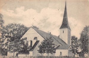 A999 Sweden 1907 Aspoe kyrka church Soedenmanland vintage postcard