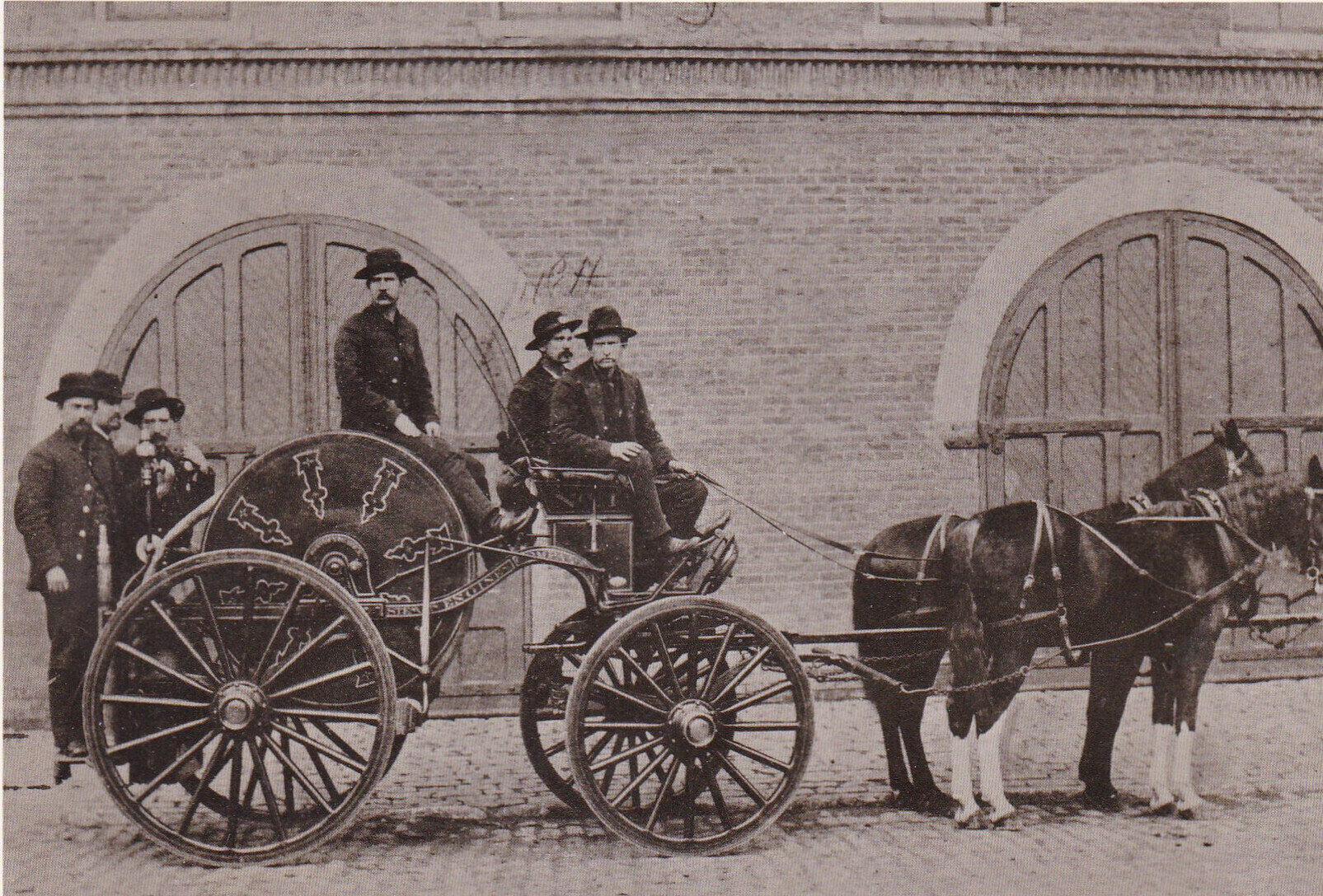 Atlanta HoseReel Cart Of Steam Engine Company No 4 Atlanta
