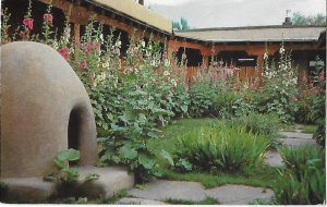 Patio of Kit Carson Museum Taos New Mexico