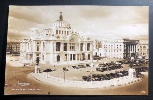 Mint Mexico Real Picture Postcard RPPC Bellas Artes Palace