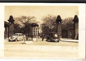 Illinois - Main Gate Great Lakes Naval Station 1939 RP