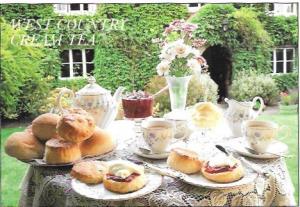 England, West Country.  Cream Tea & Crumpets.  Yum.