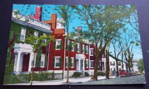 UNUSED POSTCARD - STARBUCK HOUSES, NANTUCKET, MASSACHUSETTS