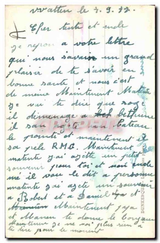 Modern Postcard Dunkirk Lighthouse