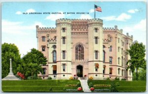 M-25512 Old Louisiana State Capitol At Baton Rouge Louisiana