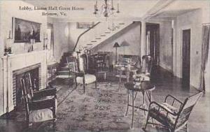 Virginia Bristow Lobby Linton Hall Guest House Interior Albertype