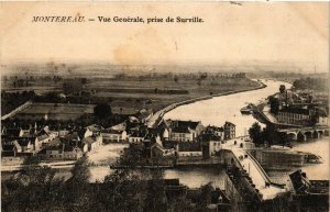 CPA MONTEREAU - Vue générale prise de Surville (292903)