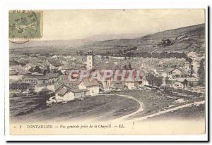 Pontarlier Old Postcard General view taken from the chapel