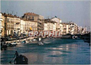 Postcard Modern First fishing port of Sete Mediterranee (Herault) The old dis...