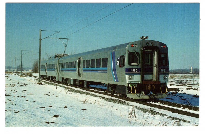 Bombardier Electric Railway Train, Montreal Quebec