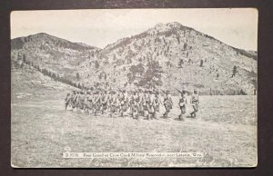 Mint USA Postcard RPPC Rear Guard Crow Creek Military Reservation US Army