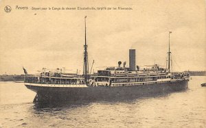 Elisabethville Compagnie Maritime Belge Ship Unused 