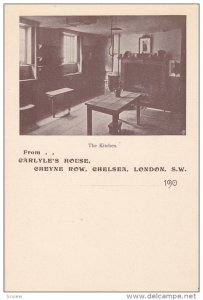 The Kitchen , Carlyle's House , Cheyne Row , Chelsea , London , S.W. 1900s