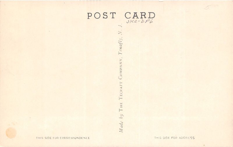 J66/ Ohio Postcard c1940s U.S. Post Office Building 166