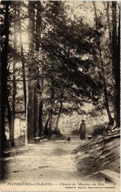 CPA PLOMBIERES-les-BAINS Chemin des Moraines du Parc. (398106)