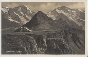 Switzerland Postcard - Mannlichen 2345m - TZ12227