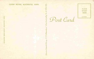Court House Rochester Minnesota chrome postcard