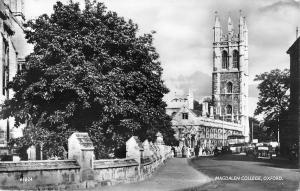 uk19469 magdalene college  oxford real photo uk