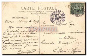 Old Postcard Chateau Thierry path Vignotte